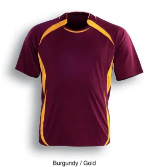 Kids Performance Football Jersey - Burgundy/Gold