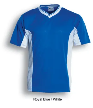 Kids Soccer Panel Jersey - Royal/White