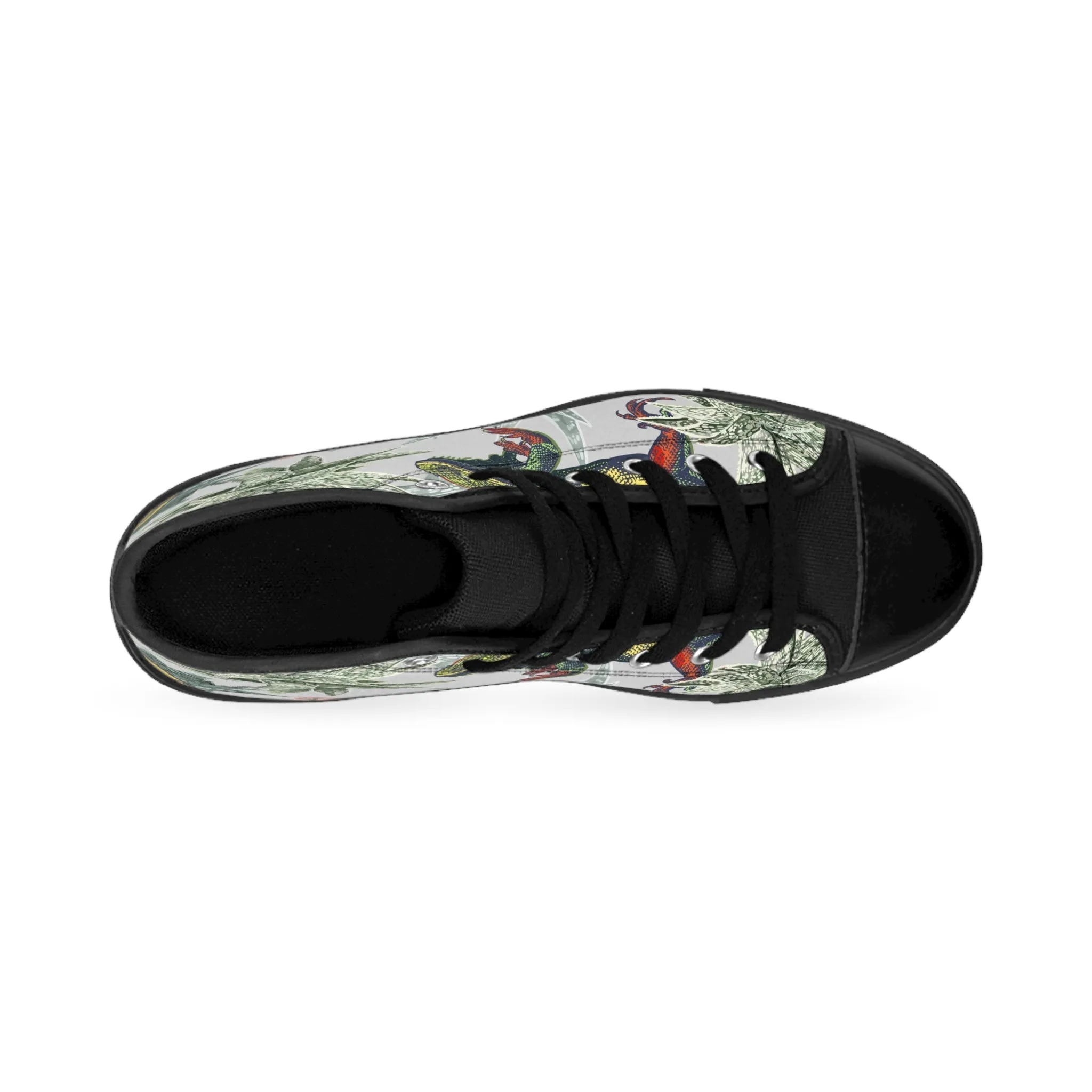 Lizard and Leaves Women's Classic Sneakers