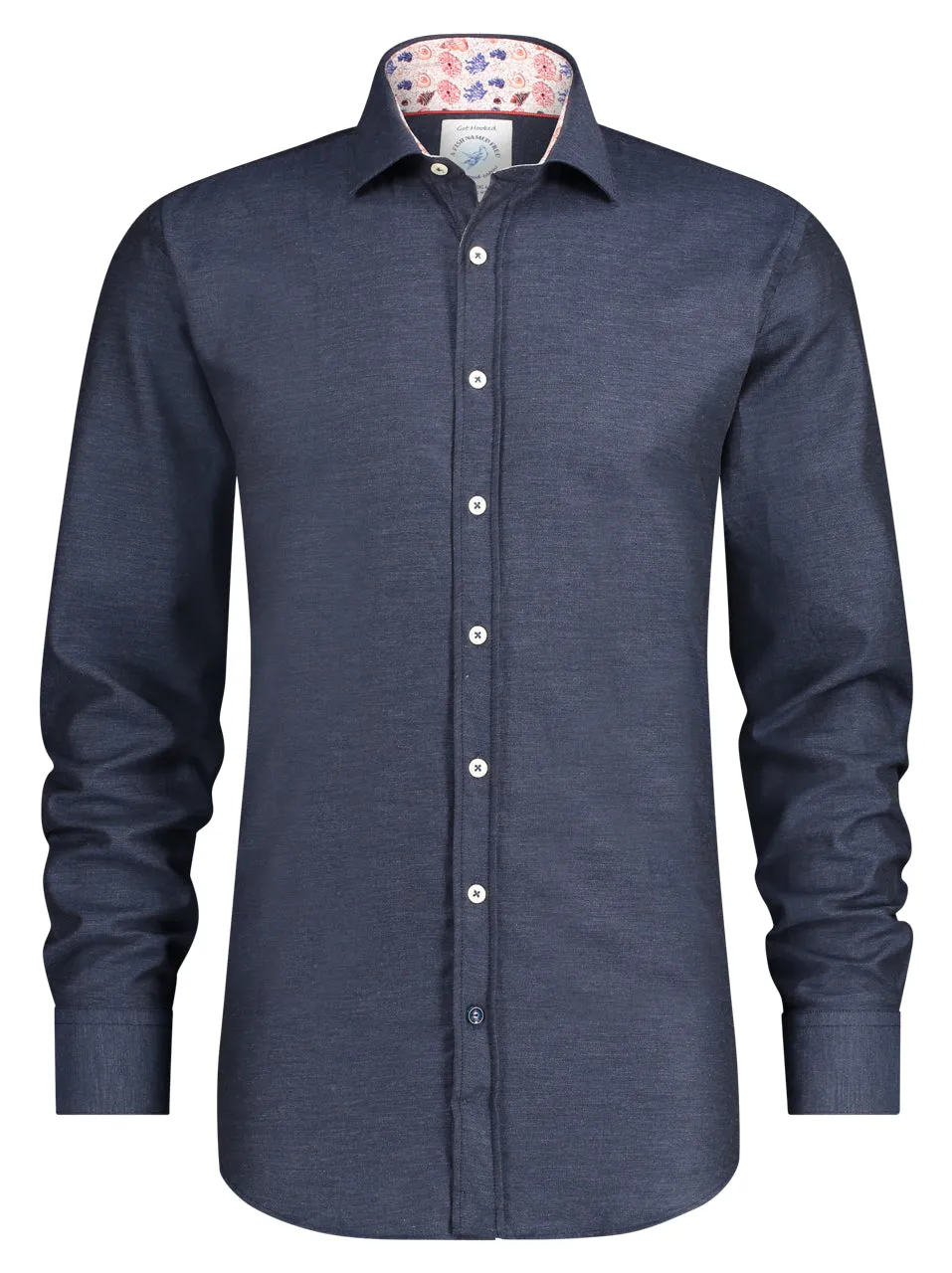 Long Sleeve Sports Shirt - Dark Blue