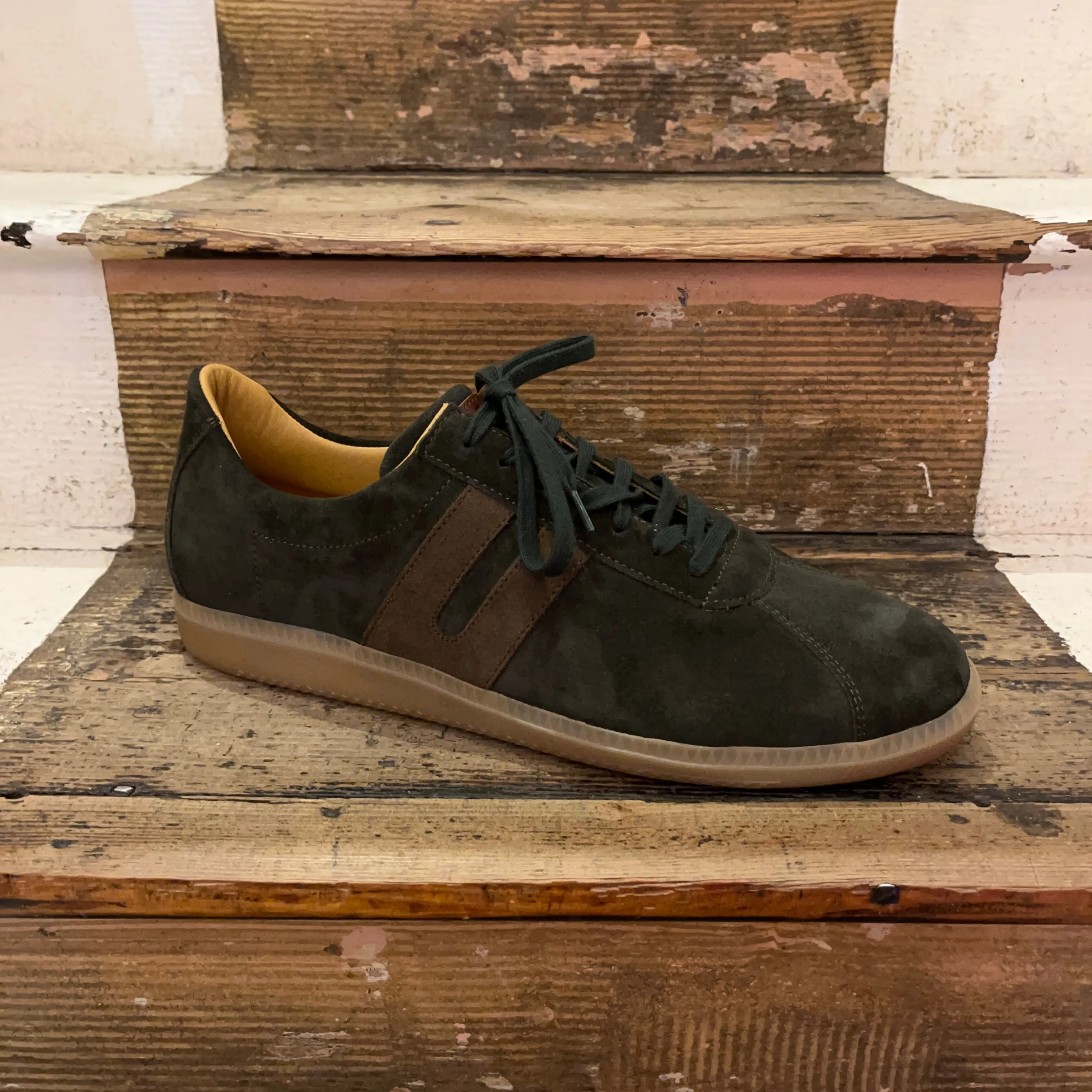 Ludwig Reiter - Trainer - Suede Leather - Racing Green