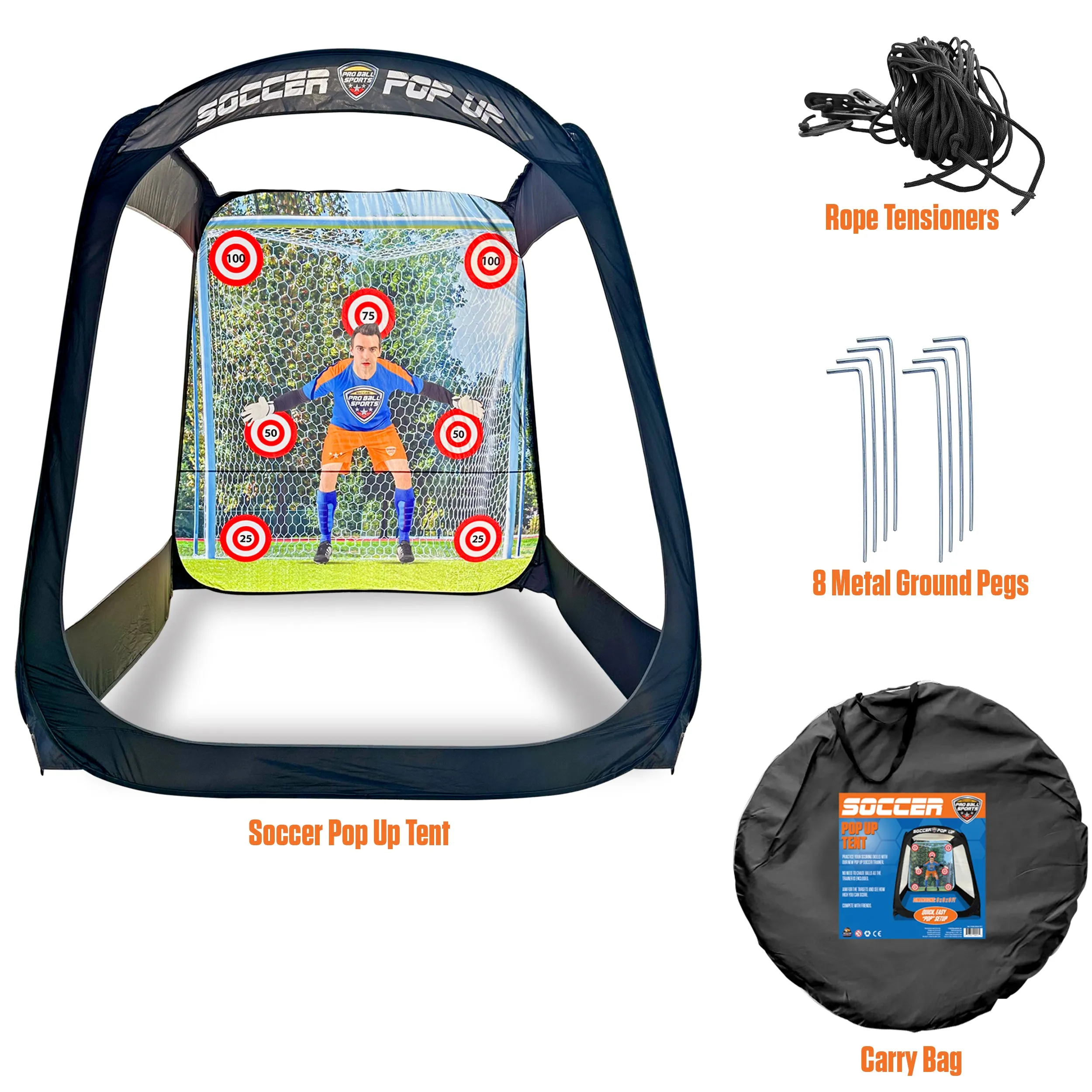 Maccabi Art 8' Pop-Up Soccer Practice Tent