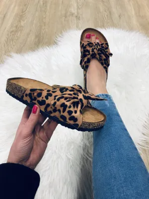 Mackenzie - Leopard Slipper