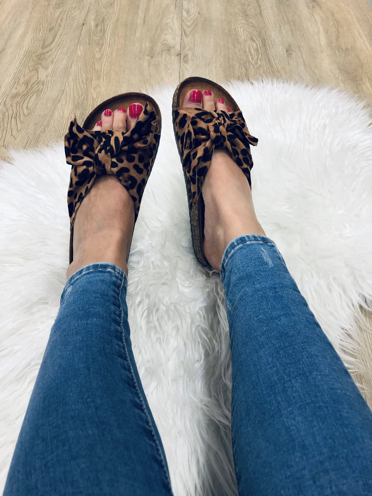 Mackenzie - Leopard Slipper