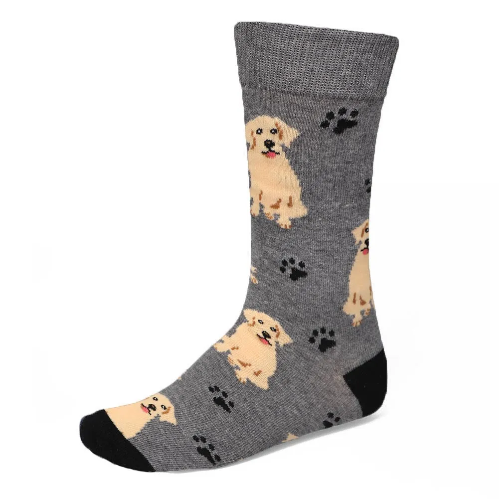 Men's Golden Retriever Socks