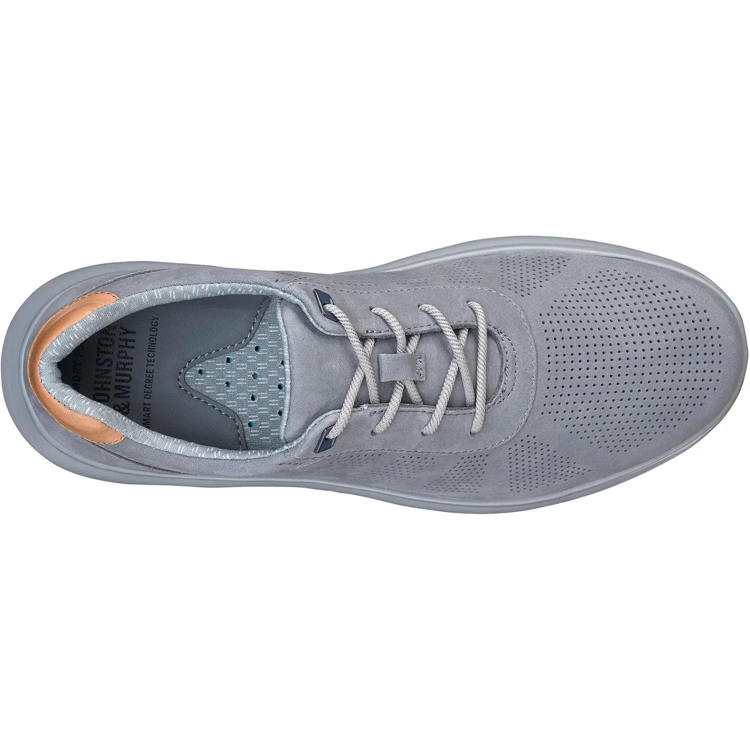 Men's Johnston & Murphy Activate U-Throat Grey Nubuck