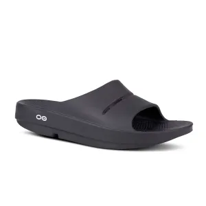 Men's Oofos OOahh Slide Color: Black