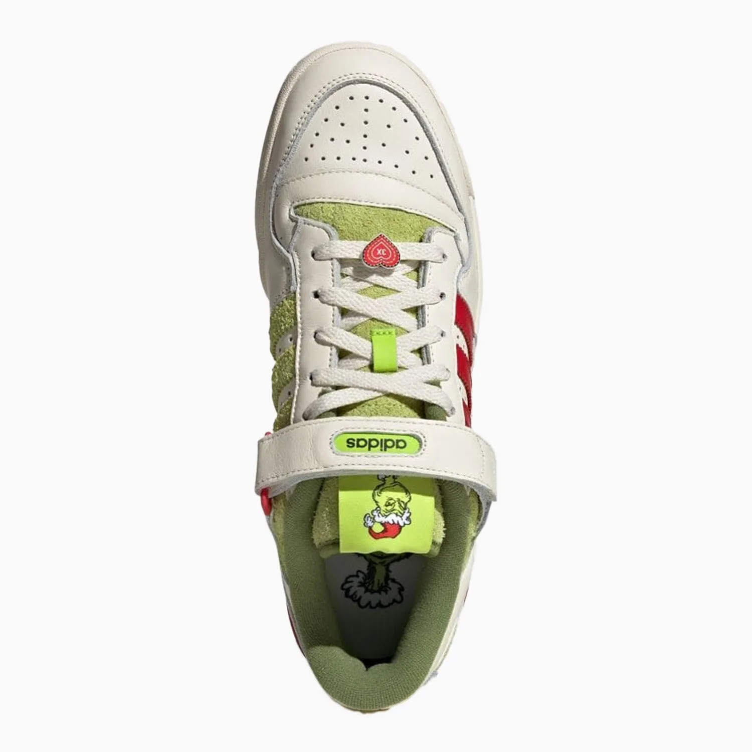 Men's The Grinch X adidas Forum Low "Green"