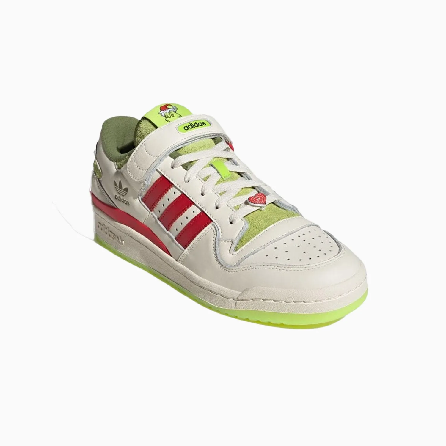 Men's The Grinch X adidas Forum Low "Green"