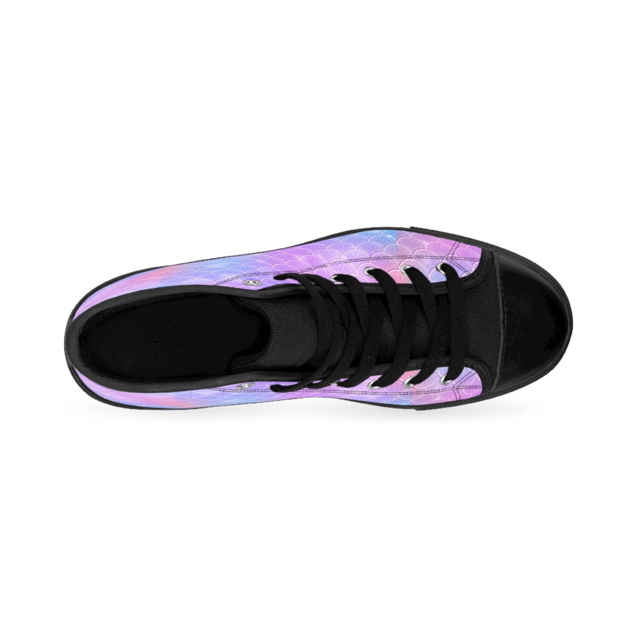 Mermaid Scales Women's Classic Sneakers