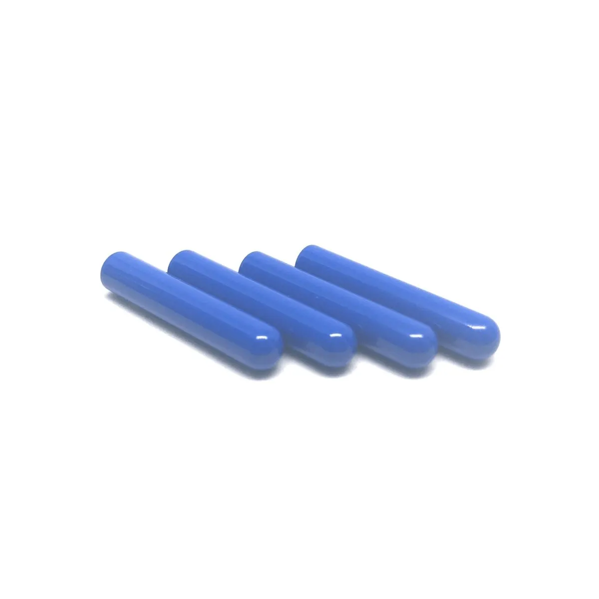 Metal Aglets Removable Tips - Blue