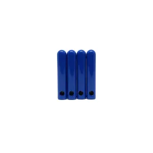 Metal Aglets Removable Tips - Blue