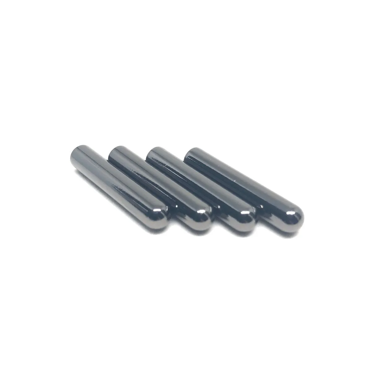 Metal Aglets Removable Tips - Gunmetal Black