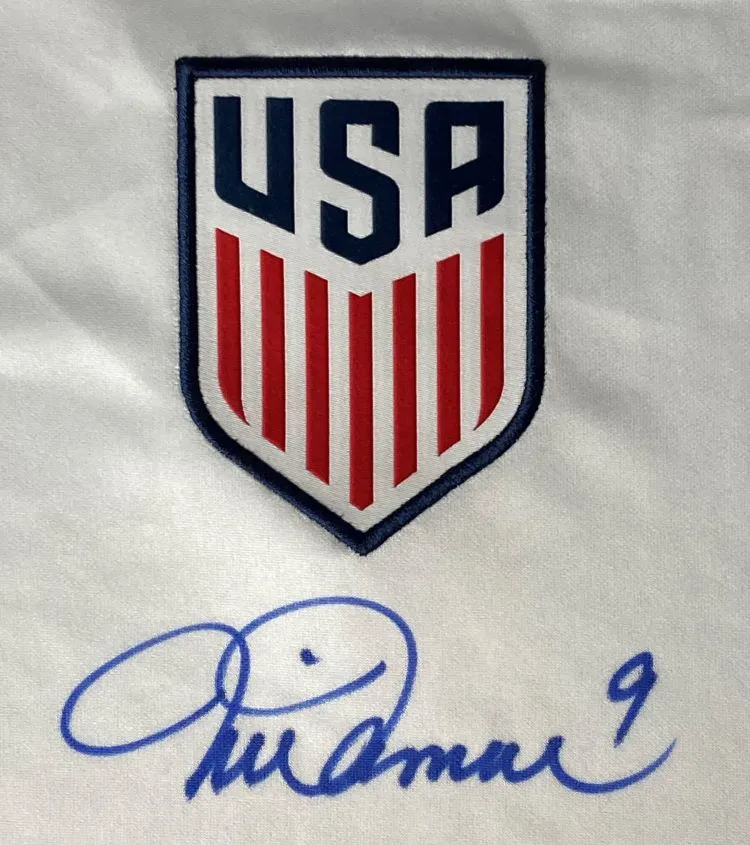 Mia Hamm Signed USA Nike Women's Soccer Jersey Steiner CX