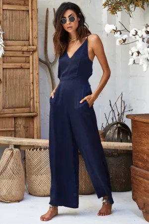 Midnight Star Jumpsuit Navy