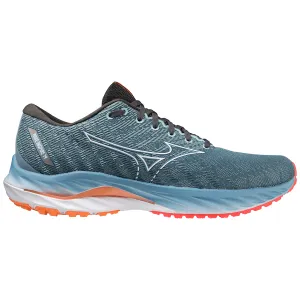 Mizuno Wave Inspire 19 (Men's) - Prov Blue/White/Light Orange