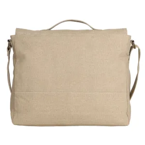 Mona B Unisex Canvas Messenger Crossbody Laptop/Tablet/MacBook Bag: Flint