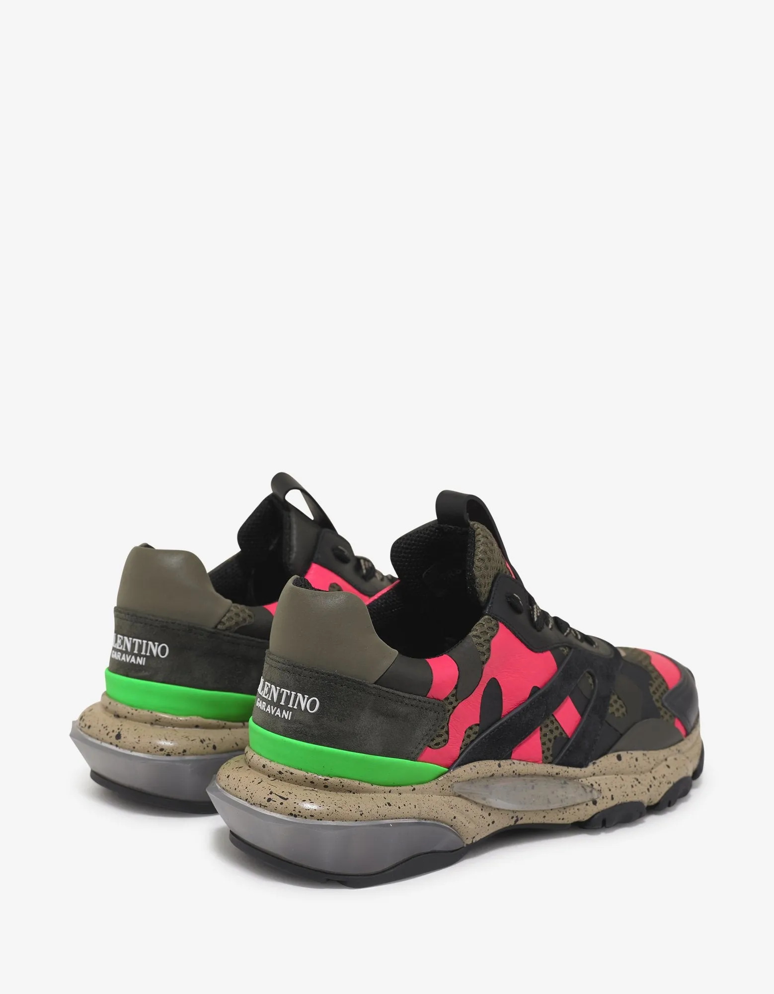 Multi Camo Bounce Trainers