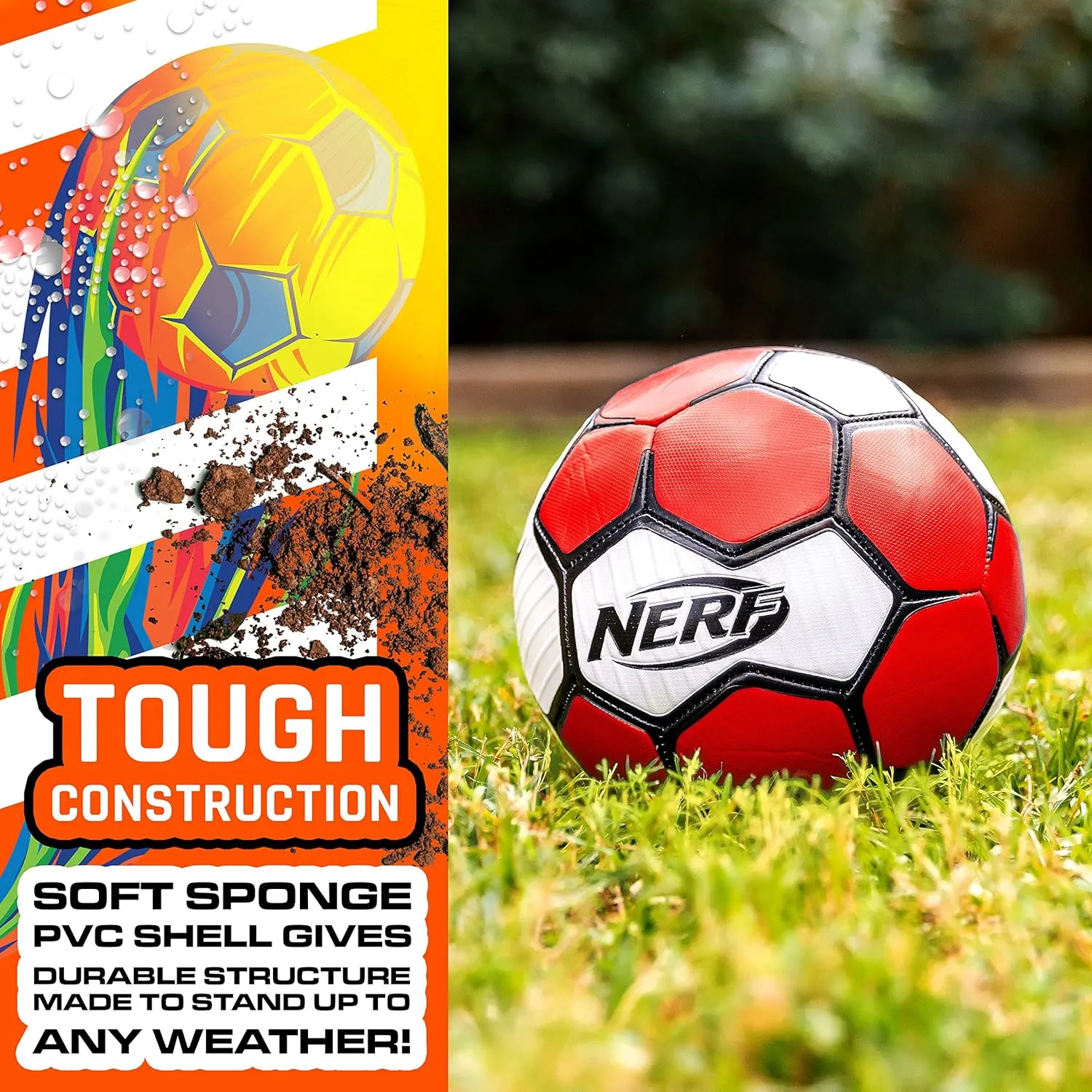 Nerf Proshot Size 3 Soccer Ball