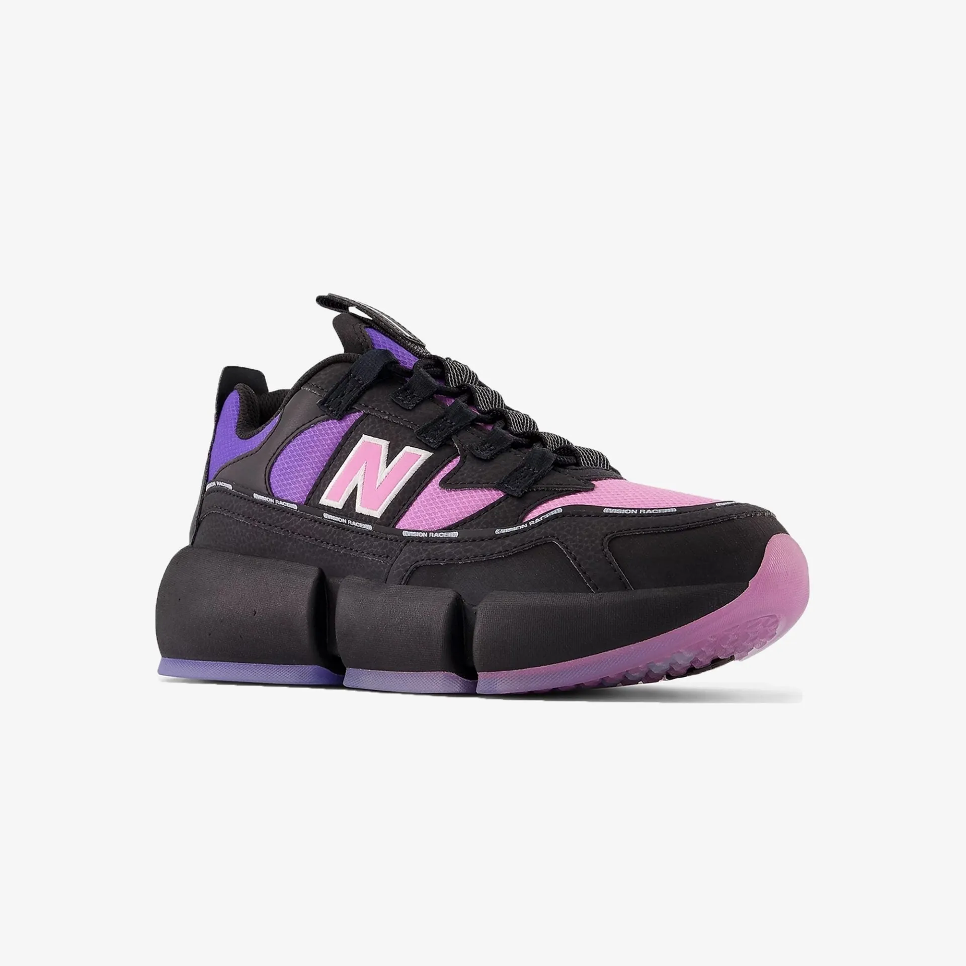 New Balance | VISION RACER  { BLACK/MIRAGE VIOLET