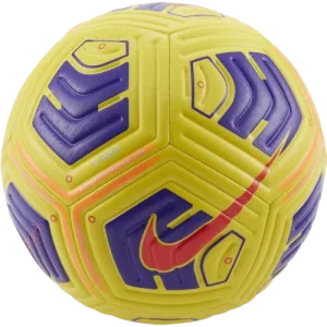 NIKE ACADEMY TEAM FOOTBALL SIZE 5 - YELLOW/PURPLE