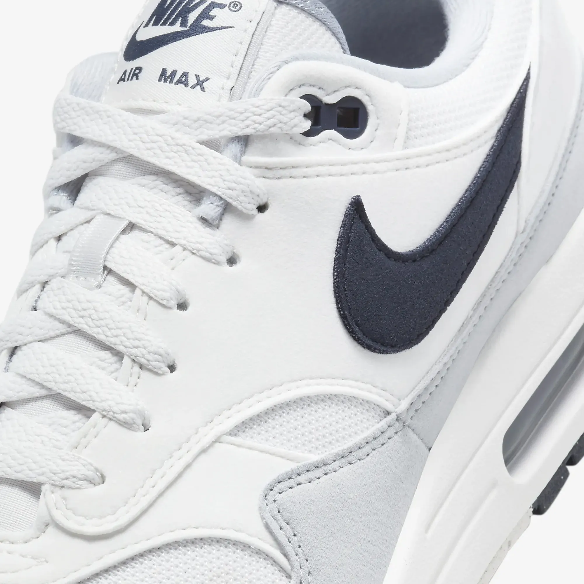 Nike | AIR MAX 1  { PLATINUM TINT/DARK OBSIDIAN-WOLF GREY