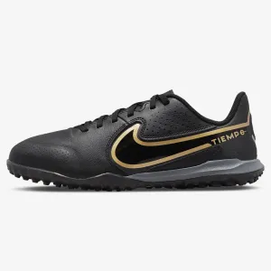 Nike JR Legend 9 Academy Turf - Black-Dark Grey-Gold