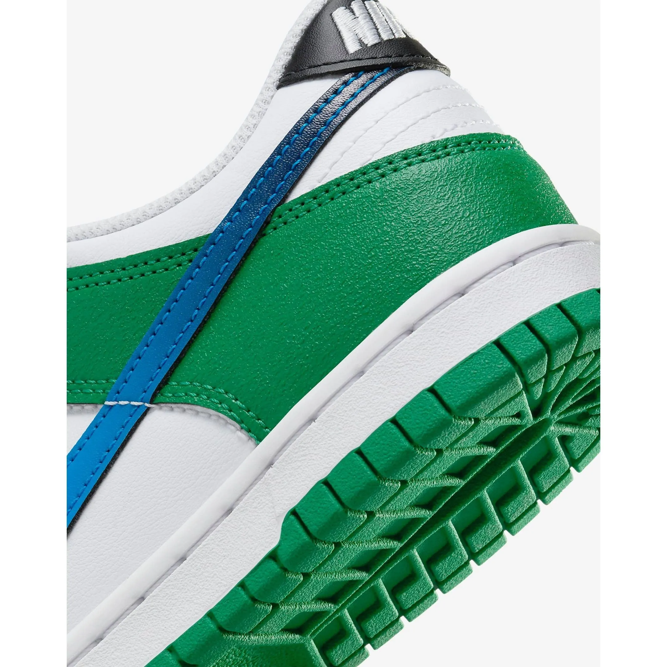 Nike Kid's Dunk Low Shoes - Malachite / White / Photo Blue