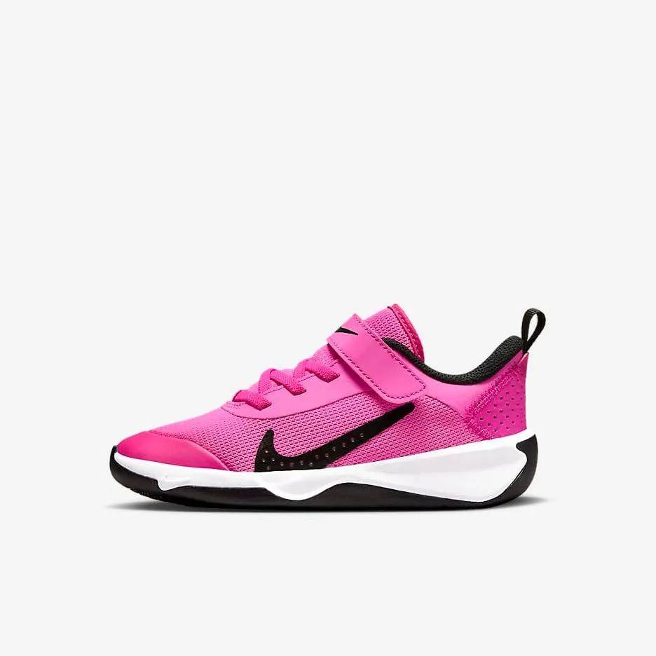 Nike Kid's Omni Multi-Court Shoes - Laser Fuchsia / White / Black