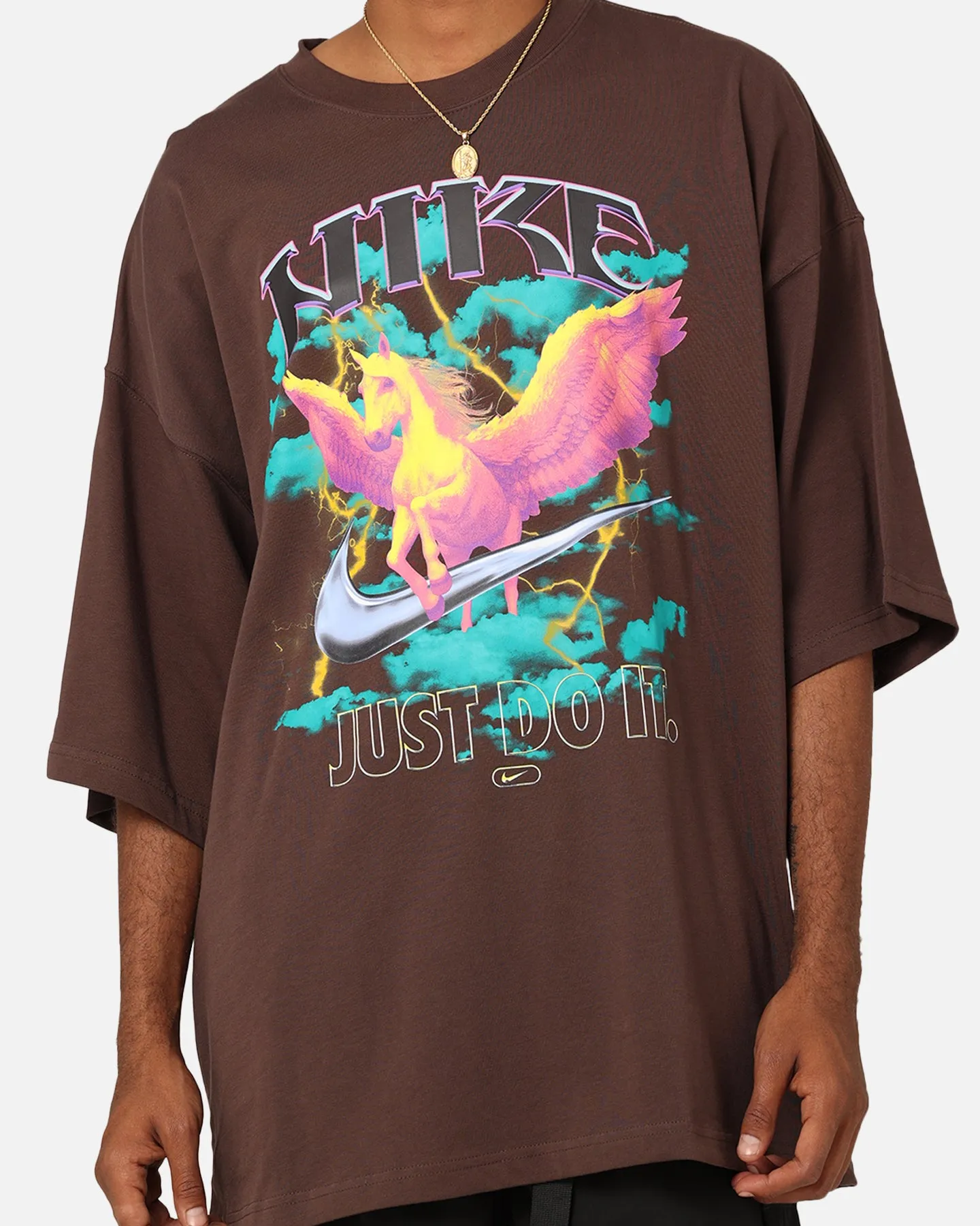 Nike Sportswear Oversized T-Shirt Baroque Brown