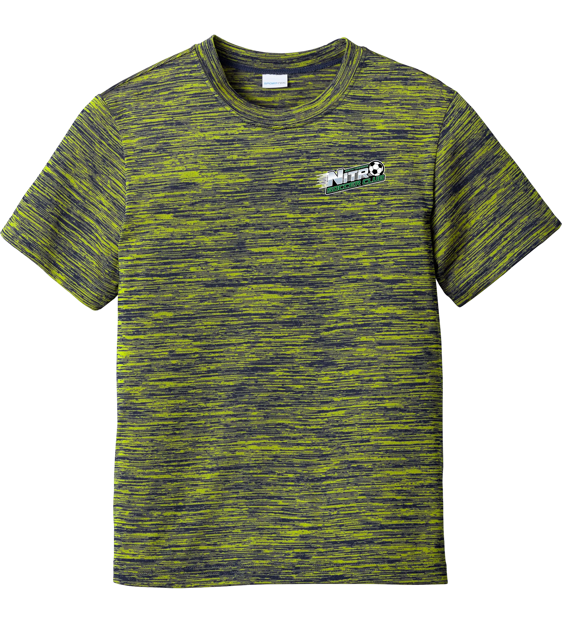 Nitro Soccer Youth PosiCharge Electric Heather Tee