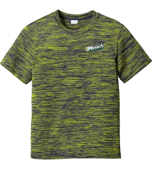 Nitro Soccer Youth PosiCharge Electric Heather Tee