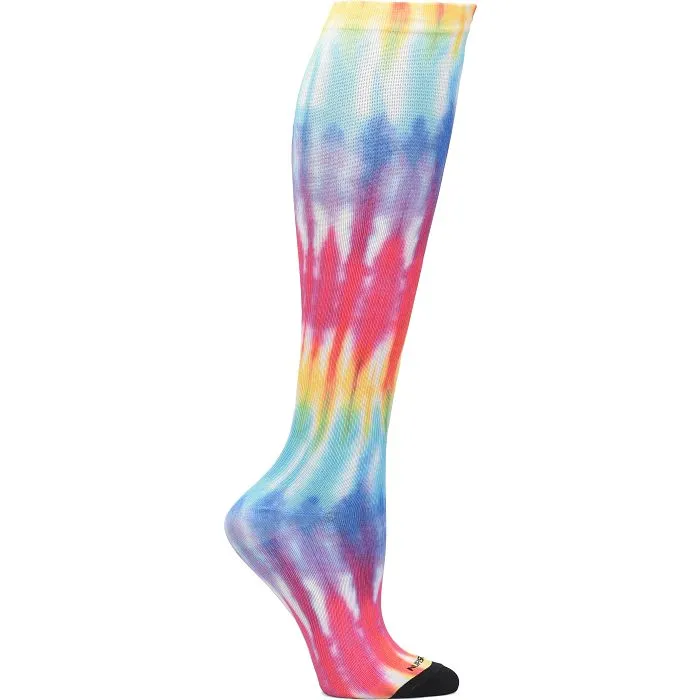 Nurse Mates Women's Compression Sock - Multi Tie Dye