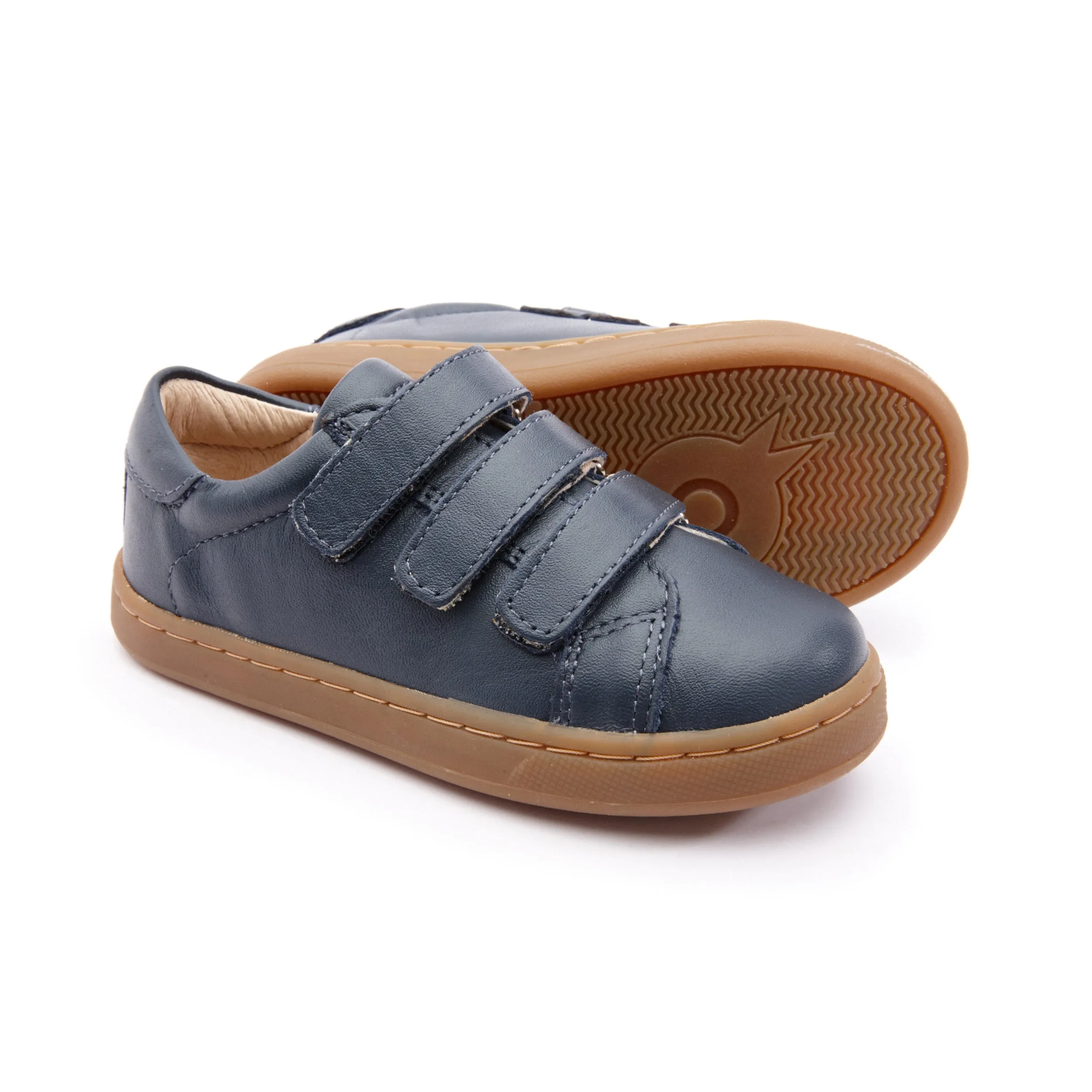 Old Soles Kids Boys Step Markert Sneakers in Navy