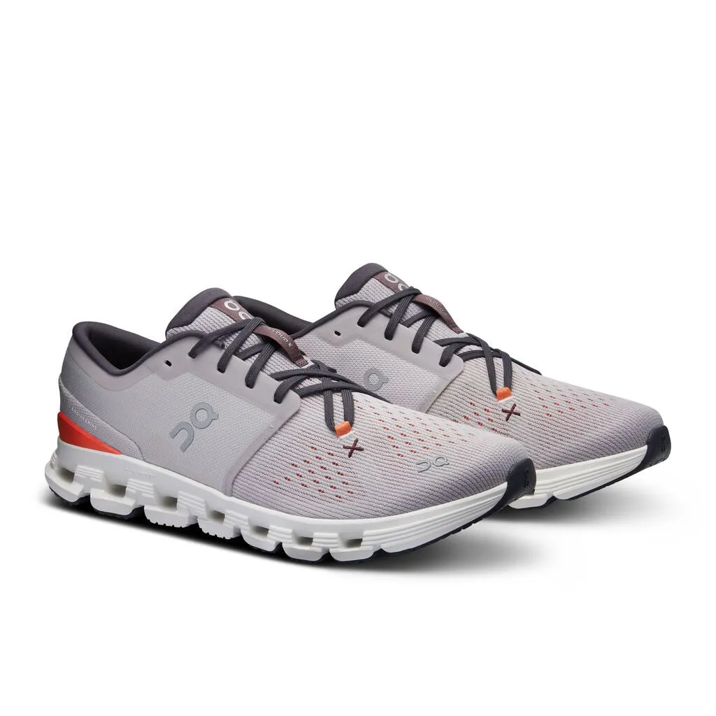 On Running Cloud X 4 (Mens) - Silver/Flame