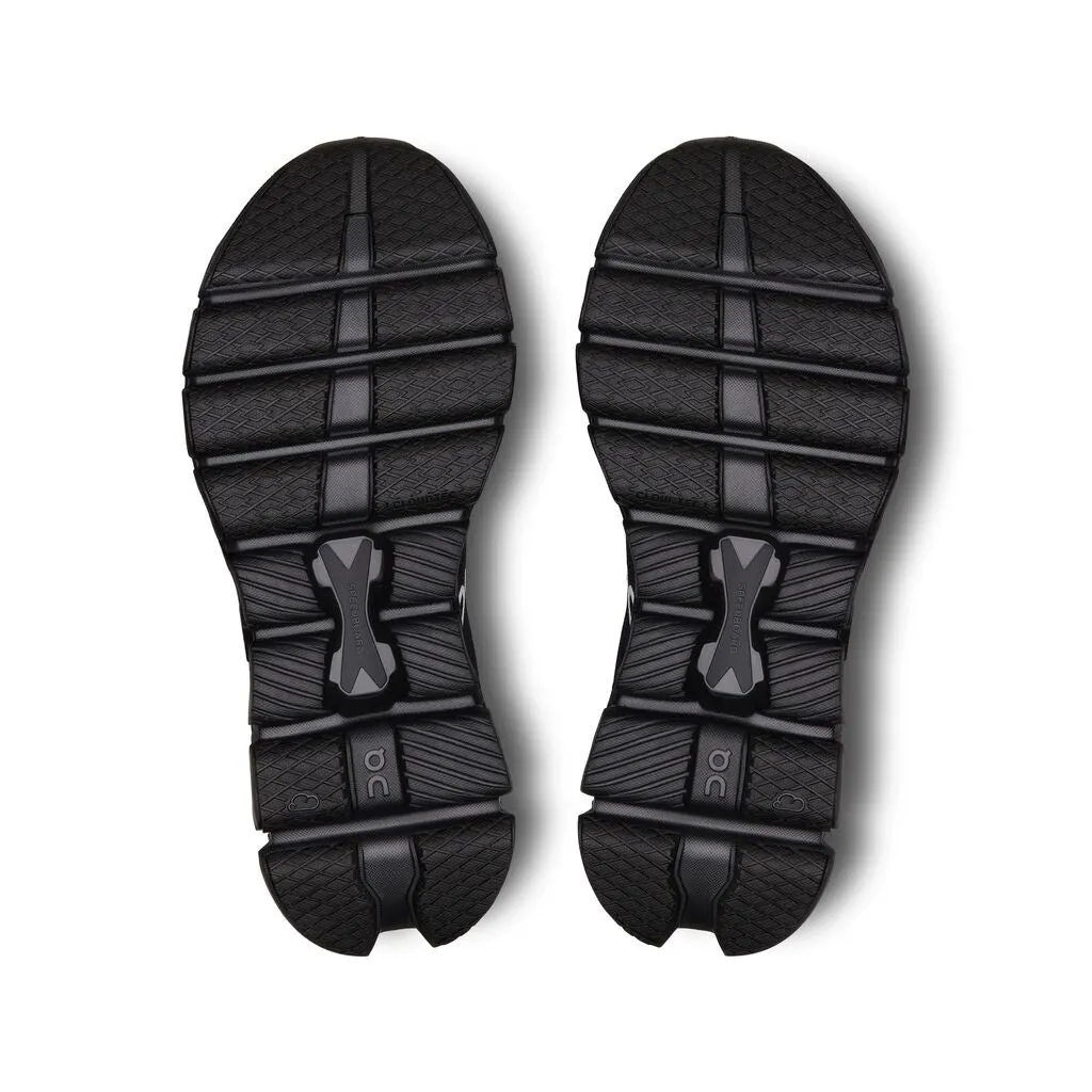 On Running Cloud X 4 (Womens) - Black/Eclipse