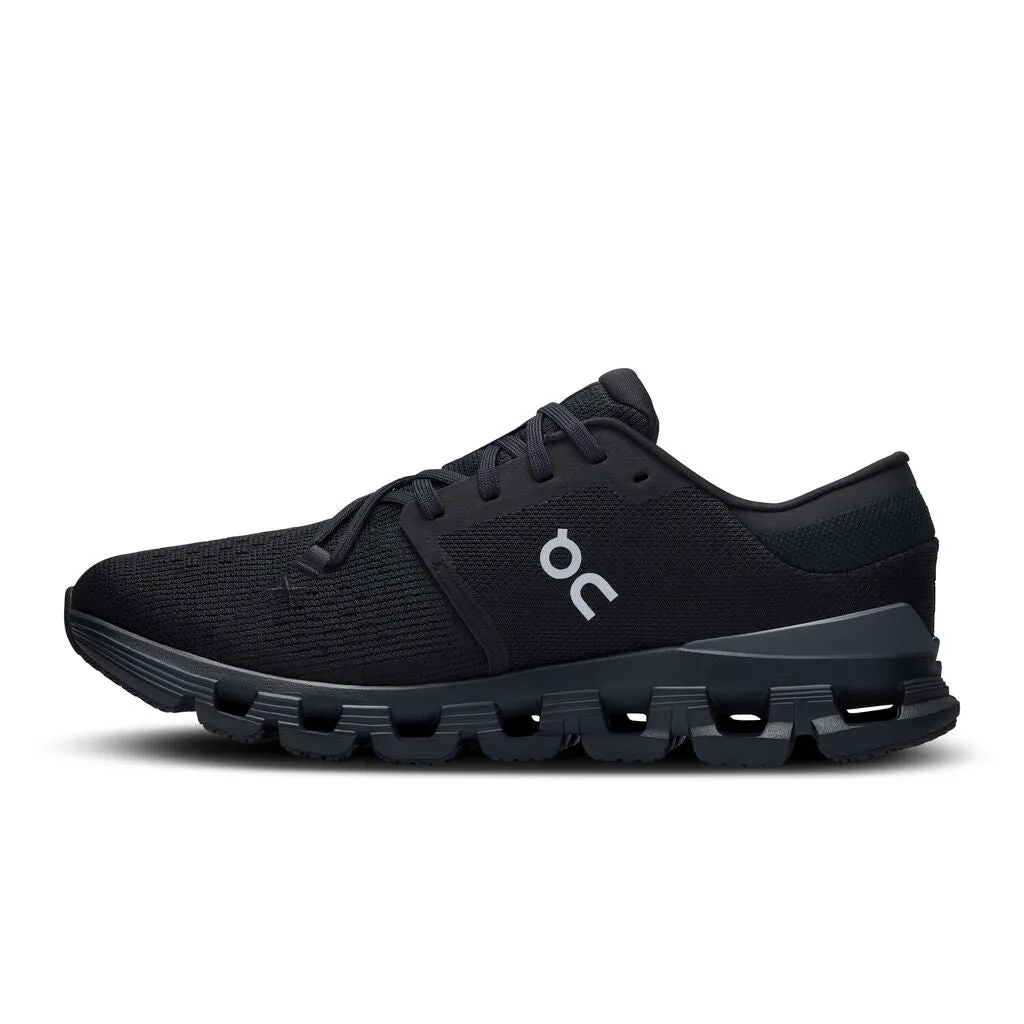 On Running Cloud X 4 (Womens) - Black/Eclipse