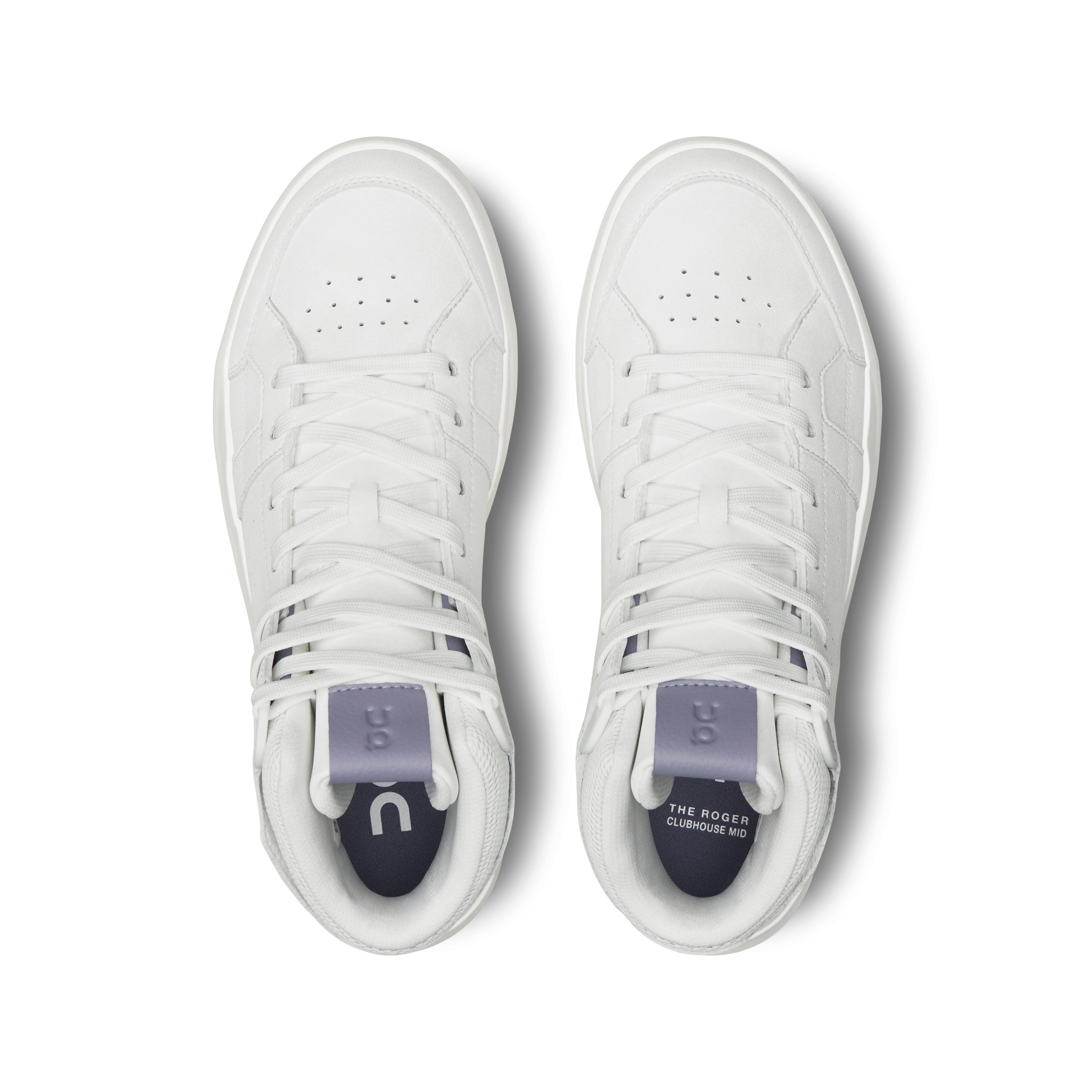 On Running Women's The Roger Clubhouse Mid Shoes - White / Feather