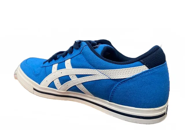 Onitsuka Tiger scarpa sneakers da uomo in tela Aaron C5A0N 4201 blu chiaro