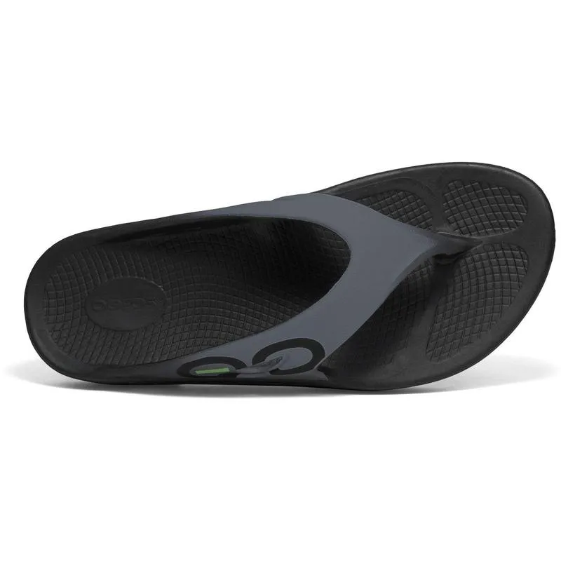 Oofos Original Orthopedic Men's Sport Flip Flops - Graphite