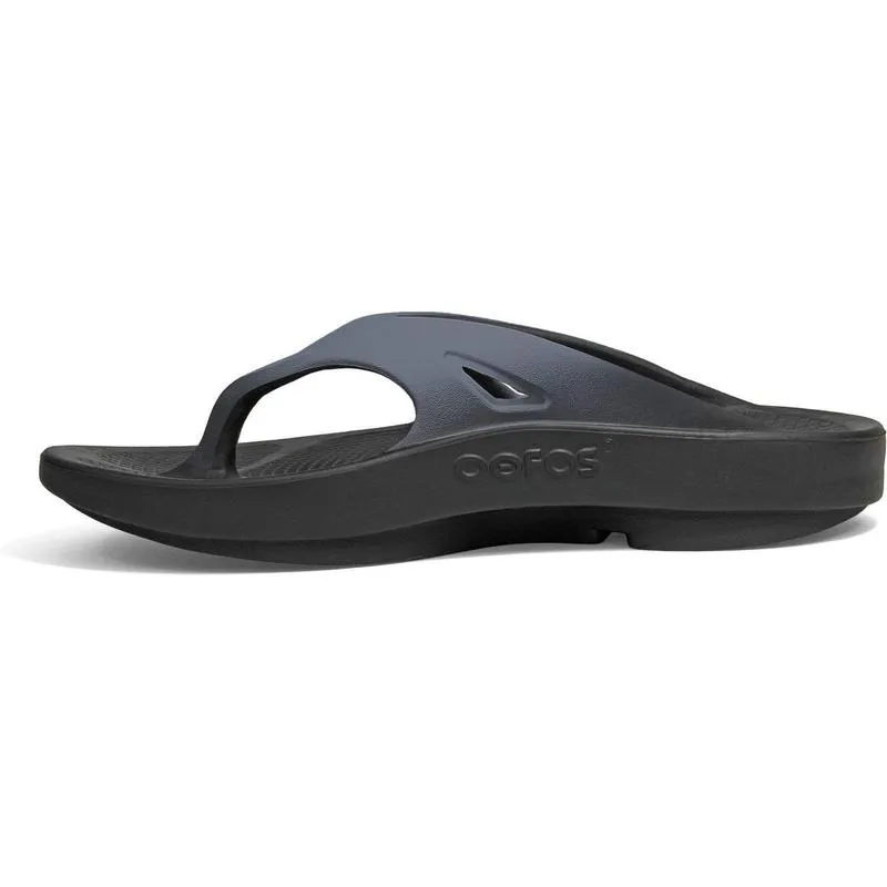 Oofos Original Orthopedic Men's Sport Flip Flops - Graphite