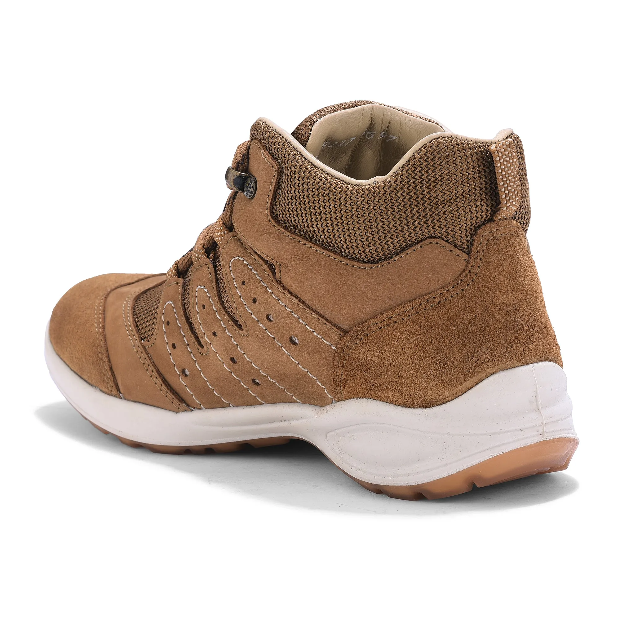 Original Woodland Women's Leather Soft Sneakers (#2639117_Camel)