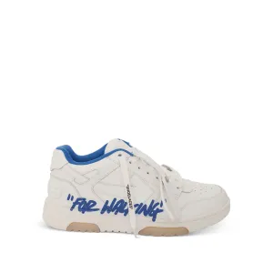 Out Of Office "For Walking" Sneakers in White & Blue