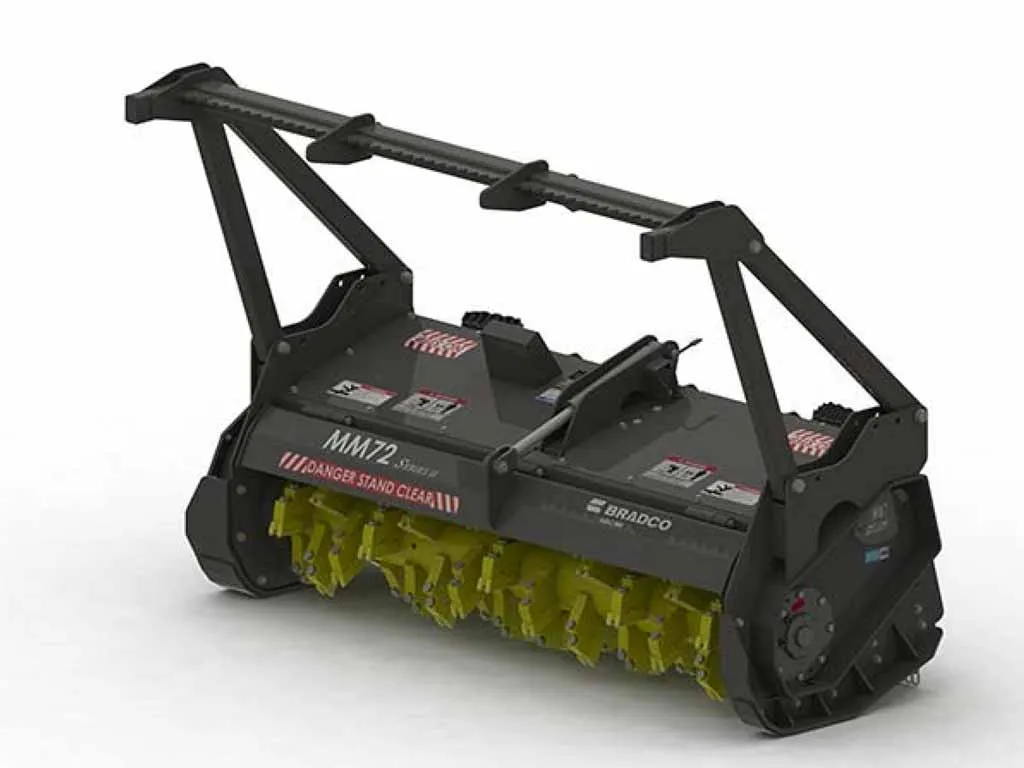 PALADIN / BRADCO drum style mulcher for skid steer