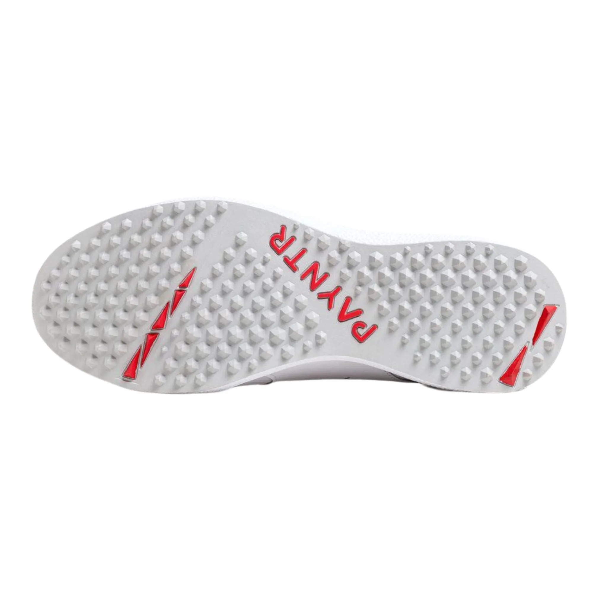 Payntr Cricket Shoes V-Pimple All Rounder Cricket Shoes - White