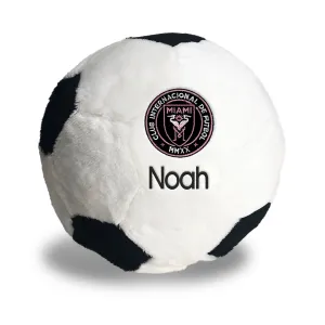 Personalized Inter Miami CF Plush Soccer Ball