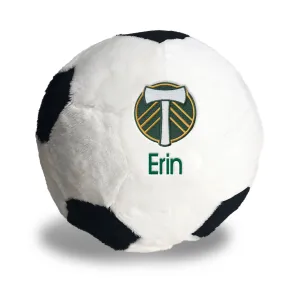 Personalized Portland Timbers Plush Soccer Ball