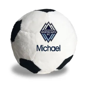 Personalized Vancouver Whitecaps Plush Soccer Ball