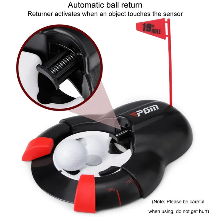 PGM DB015 Golf Hole Cup Laser Auto Returner Indoor / Outdoor Electrical Ball Gate Hole Cup