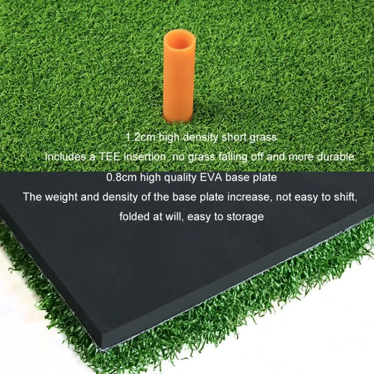 PGM DJD010 90x40cm 3 In 1 Golf Striking Mat Hitting Resistant Practice Pad Indoor Mini Swing Chipping Hitting Mat